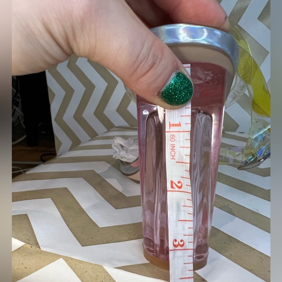 NWOT Shoe Dazzle “Hanna” Clear Transparent Iridescent Retro Strappy Heels, Sz 6 - Picture 3 of 6